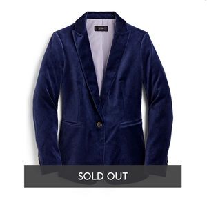 JCrew - Parke Blazer in velvet